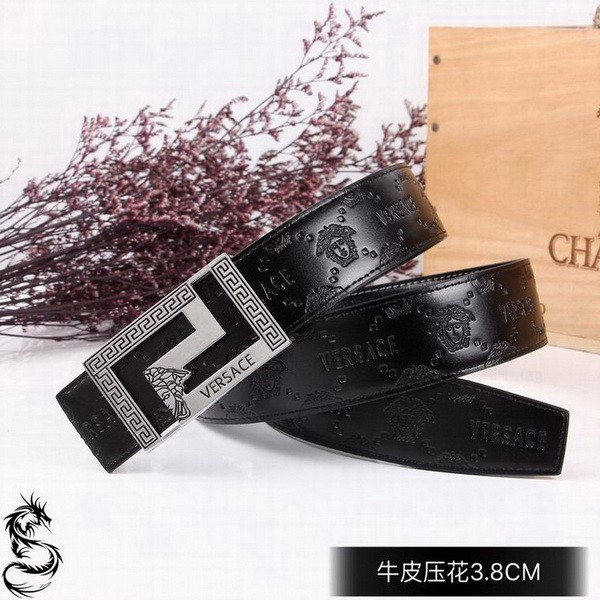 Super Perfect Quality Versace Belts(100% Genuine Leather,Steel Buckle)-1575