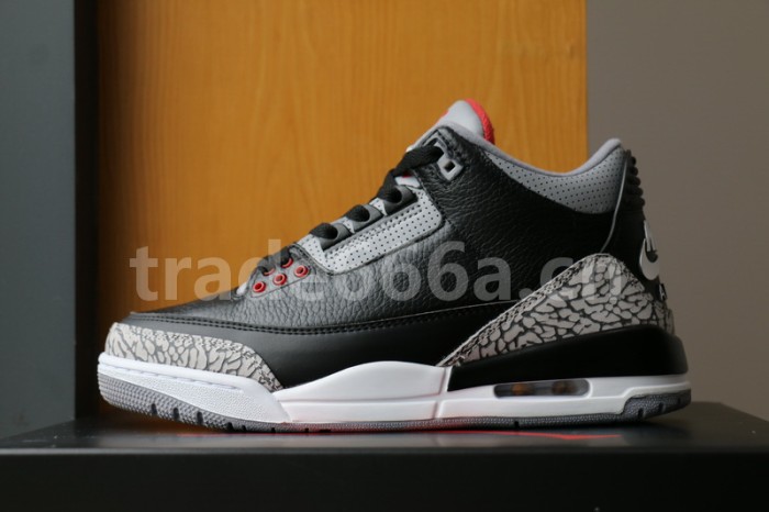 Authentic Air Jordan 3'88 Retro “Black Cement”