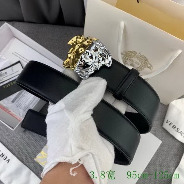 Super Perfect Quality Versace Belts(100% Genuine Leather,Steel Buckle)-1293