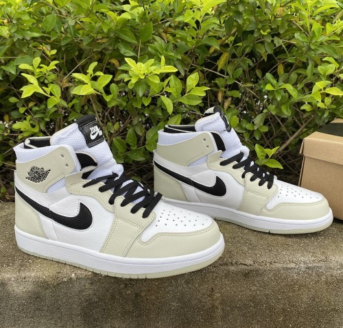 Authentic Air Jordan 1 Zoom Comfort Summer White GS