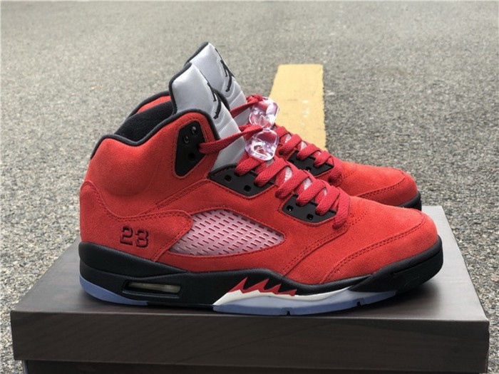 Authentic Air Jordan 5 “Raging Bull” (with wooden boxes)