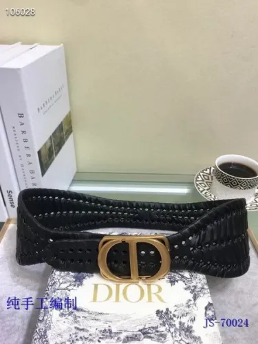Super Perfect Quality Dior Belts(100% Genuine Leather,steel Buckle)-1125
