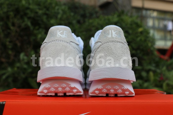 Authentic sacai x Nike LDV Waffle “White Nylon”