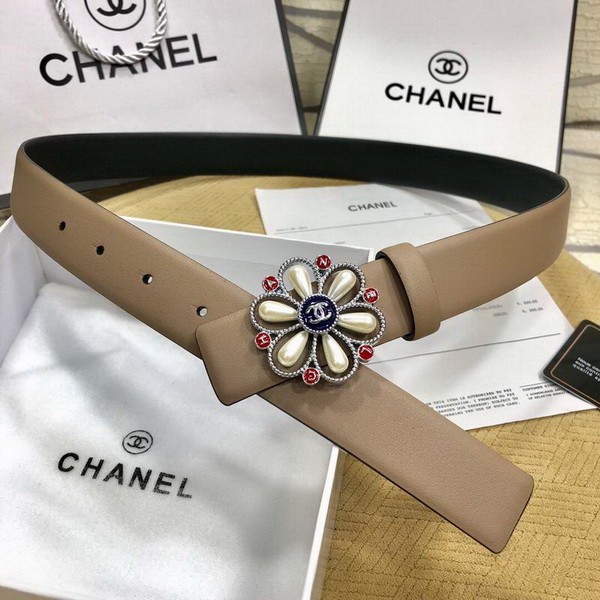 Super Perfect Quality CHNL Belts(100% Genuine Leather,steel Buckle)-113