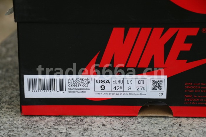 Authentic Air Jordan 1 High Zoom R2T “Racer Blue”