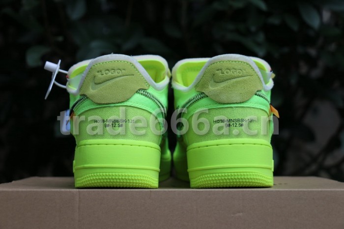 Authentic OFF-WHITE x Nike Air Force 1 “Volt”
