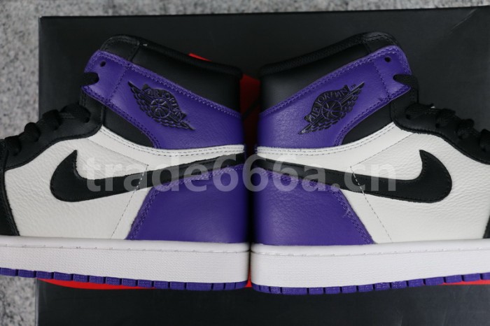 Authentic Air Jordan 1 “Court Purple”