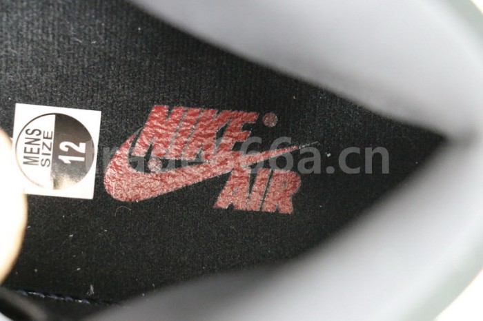 Authentic Air Jordan 1 High OG“ Light Smoke Grey”