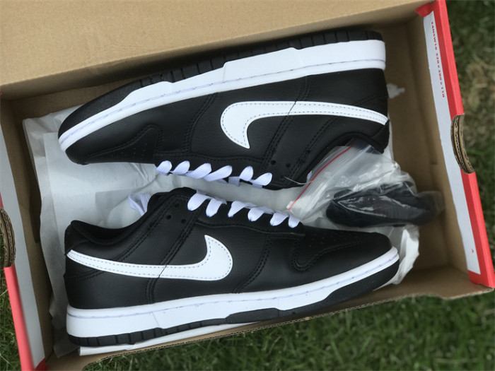 Authentic Nike Dunk Low Retro Black White DJ6188-002