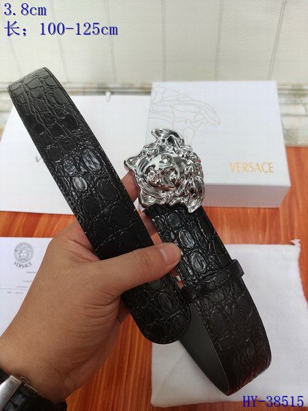 Super Perfect Quality Versace Belts(100% Genuine Leather,Steel Buckle)-1561
