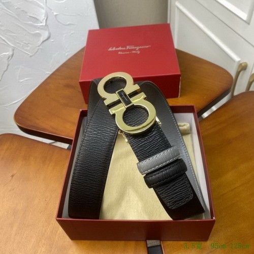 Super Perfect Quality Ferragamo Belts(100% Genuine Leather,steel Buckle)-1625