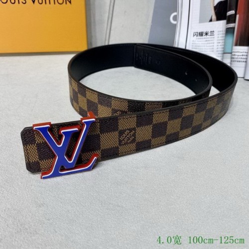 Super Perfect Quality LV Belts(100% Genuine Leather Steel Buckle)-2805