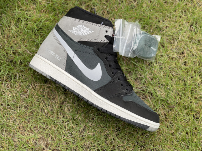 Authentic Air Jordan 1 Element Gore-Tex “Black Grey”