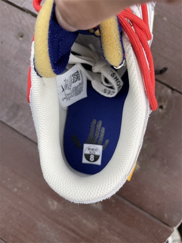 Authentic OFF-WHITE x Nike Dunk Low “The 50” DM0950 110