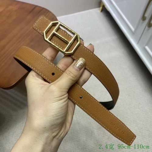 Super Perfect Quality Hermes Belts(100% Genuine Leather,Reversible Steel Buckle)-842
