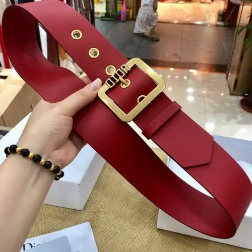 Super Perfect Quality Dior Belts(100% Genuine Leather,steel Buckle)-184