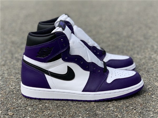 Authentic Air Jordan 1 “Court Purple”