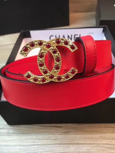 Super Perfect Quality CHNL Belts(100% Genuine Leather,steel Buckle)-101