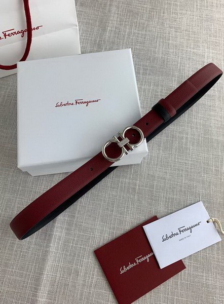 Super Perfect Quality Ferragamo Belts(100% Genuine Leather,steel Buckle)-1012