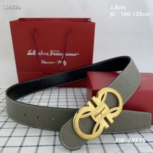 Super Perfect Quality Ferragamo Belts(100% Genuine Leather,steel Buckle)-1523