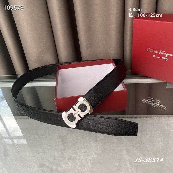 Super Perfect Quality Ferragamo Belts(100% Genuine Leather,steel Buckle)-1535