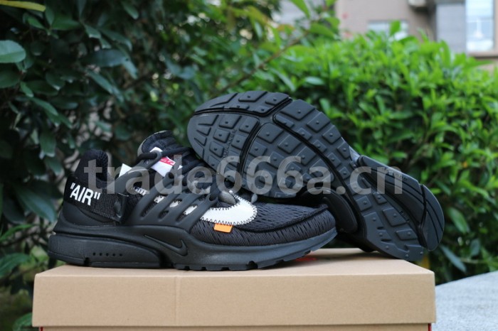 Authentic OFF-WHITE x Nike Air Presto Black