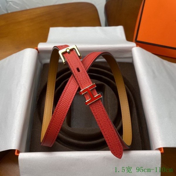 Super Perfect Quality Hermes Belts(100% Genuine Leather,Reversible Steel Buckle)-840