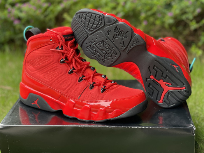 Authentic Air Jordan 9 “Chile Red”