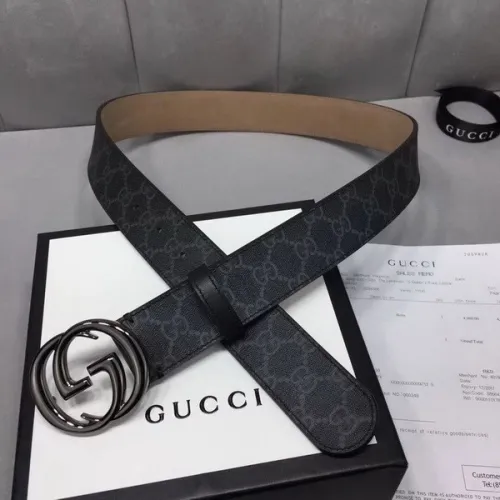 Super Perfect Quality G Belts(100% Genuine Leather,steel Buckle)-2285