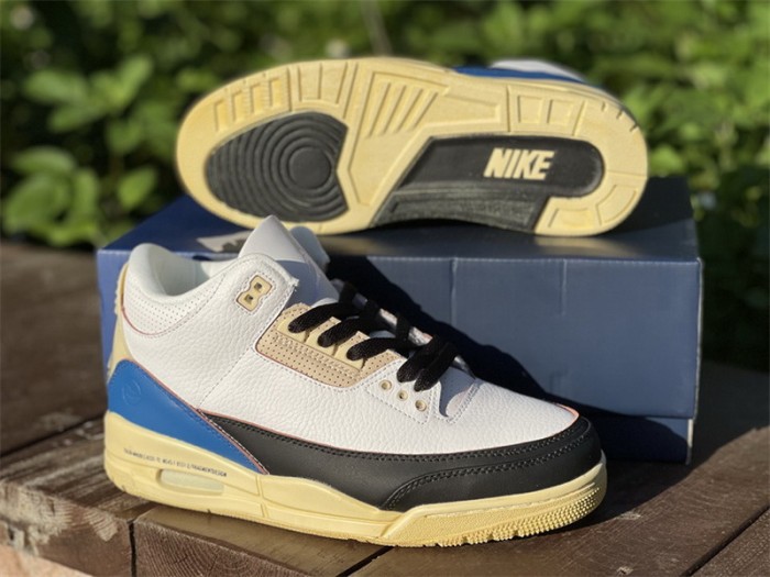 Authentic Fragment x Air Jordan 3