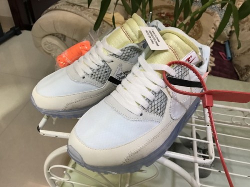 Authenitc OFF-WHITE x Air Max 90 GS