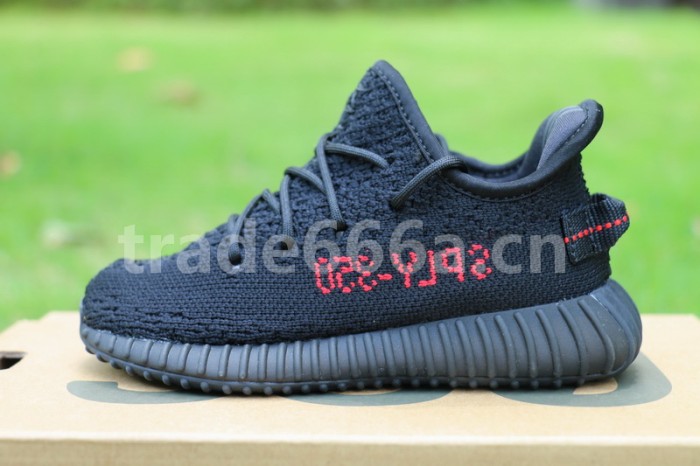 Authentic Yeezy 350 Boost Infant “Black Red”