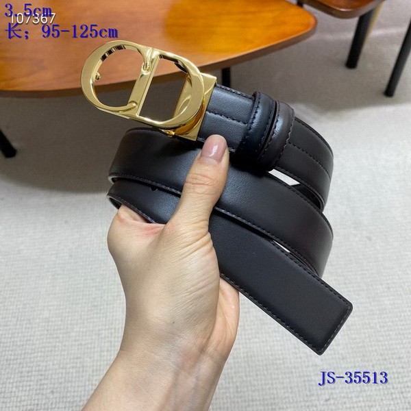Super Perfect Quality Dior Belts(100% Genuine Leather,steel Buckle)-757