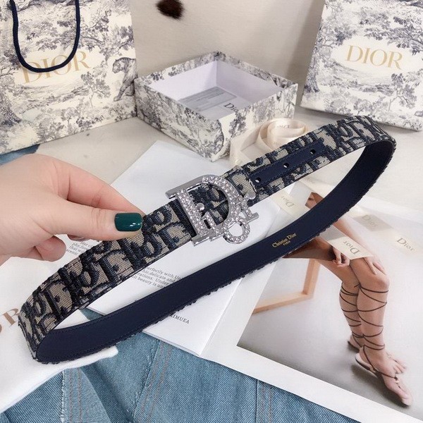 Super Perfect Quality Dior Belts(100% Genuine Leather,steel Buckle)-520