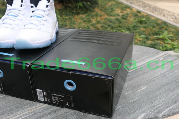 Authentic Air Jordan 11 “Legend Blue” Final Version