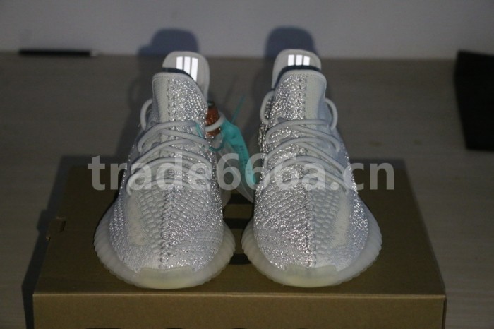 Authentic Yeezy Boost 350 V2 “Cloud White” full reflective