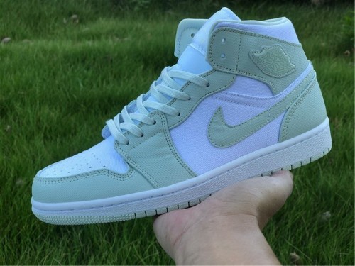 Authentic Air Jordan 1 Mid “Spruce Aura”