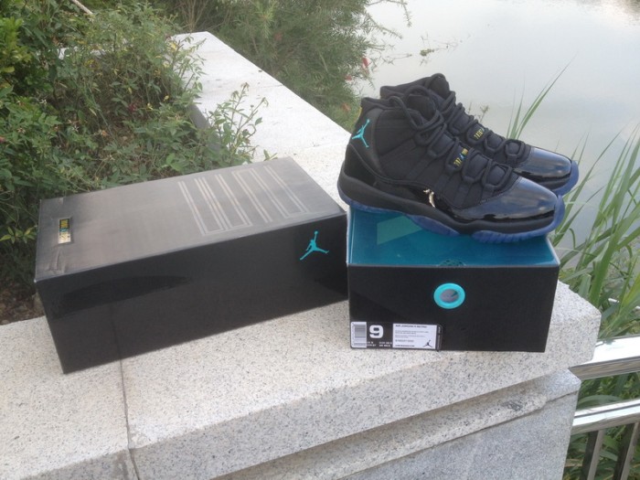 Authentic Air Jordan 11 Gamma Blue shoes