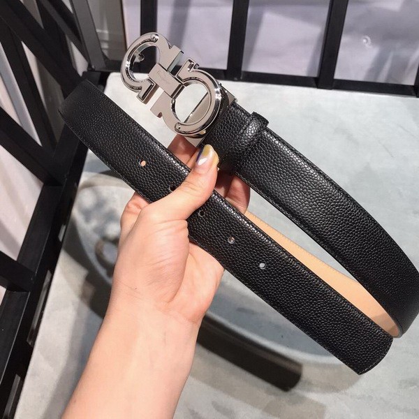 Super Perfect Quality Ferragamo Belts(100% Genuine Leather,steel Buckle)-812