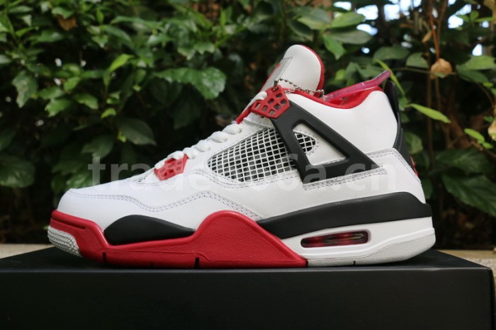 Authentic Air Jordan 4 “Fire Red”