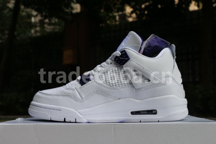 Authentic Air Jordan 4 “Purple Metallic”
