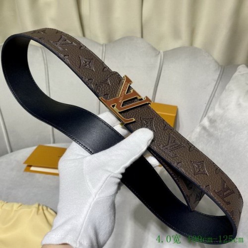 Super Perfect Quality LV Belts(100% Genuine Leather Steel Buckle)-2780