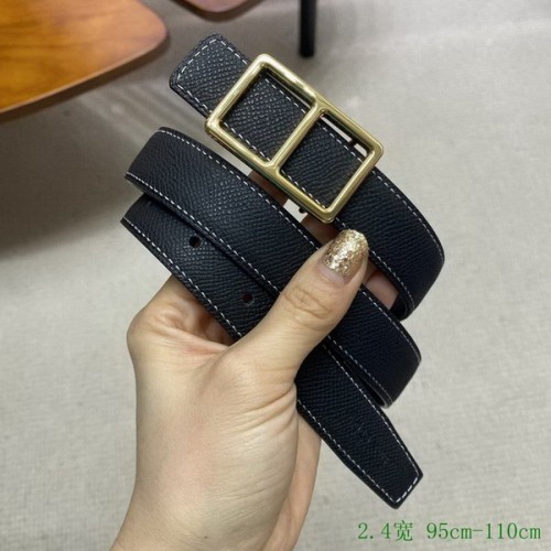 Super Perfect Quality Hermes Belts(100% Genuine Leather,Reversible Steel Buckle)-846
