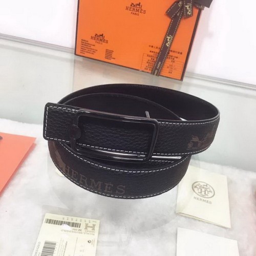 Super Perfect Quality Hermes Belts(100% Genuine Leather,Reversible Steel Buckle)-687