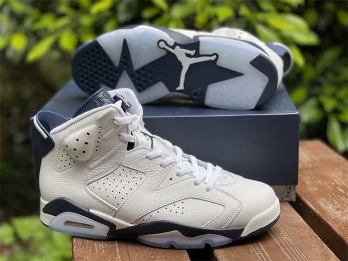 Authentic Air Jordan 6“Midnight Navy”