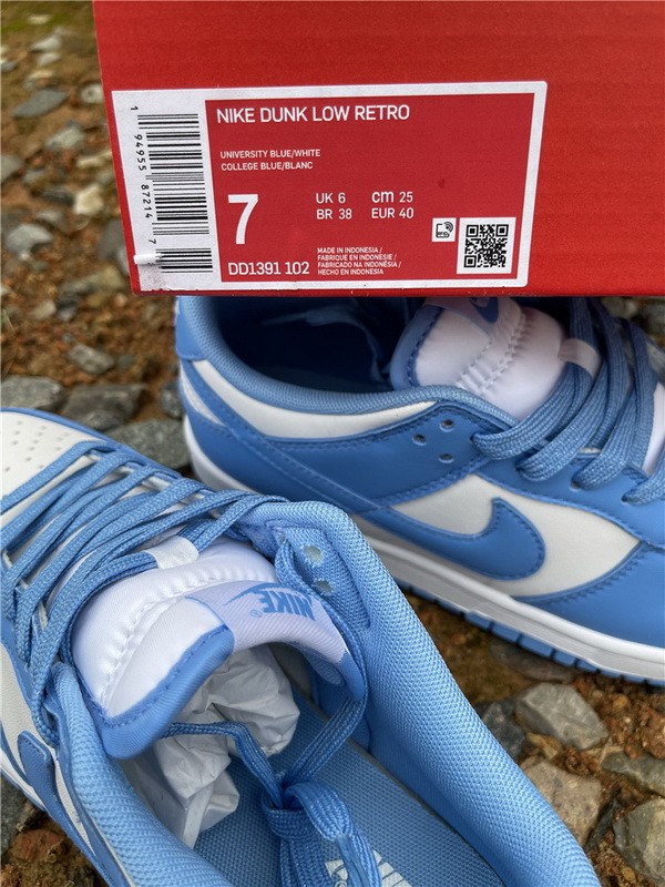 Authentic Nike Dunk Low “University Blue”