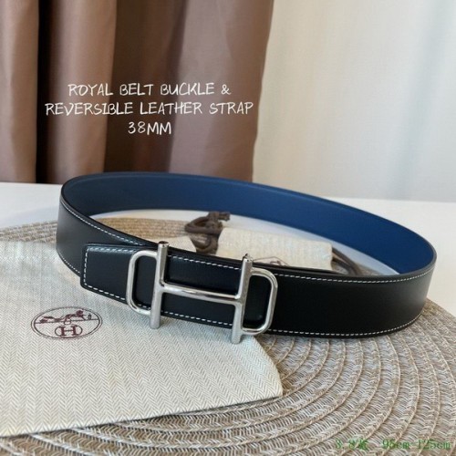 Super Perfect Quality Hermes Belts(100% Genuine Leather,Reversible Steel Buckle)-897