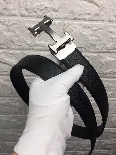 Super Perfect Quality Hermes Belts(100% Genuine Leather,Reversible Steel Buckle)-990