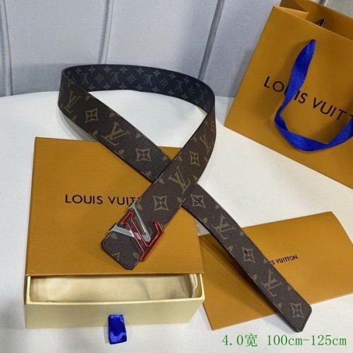 Super Perfect Quality LV Belts(100% Genuine Leather Steel Buckle)-2848