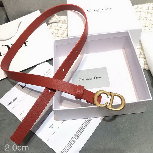 Super Perfect Quality Dior Belts(100% Genuine Leather,steel Buckle)-703